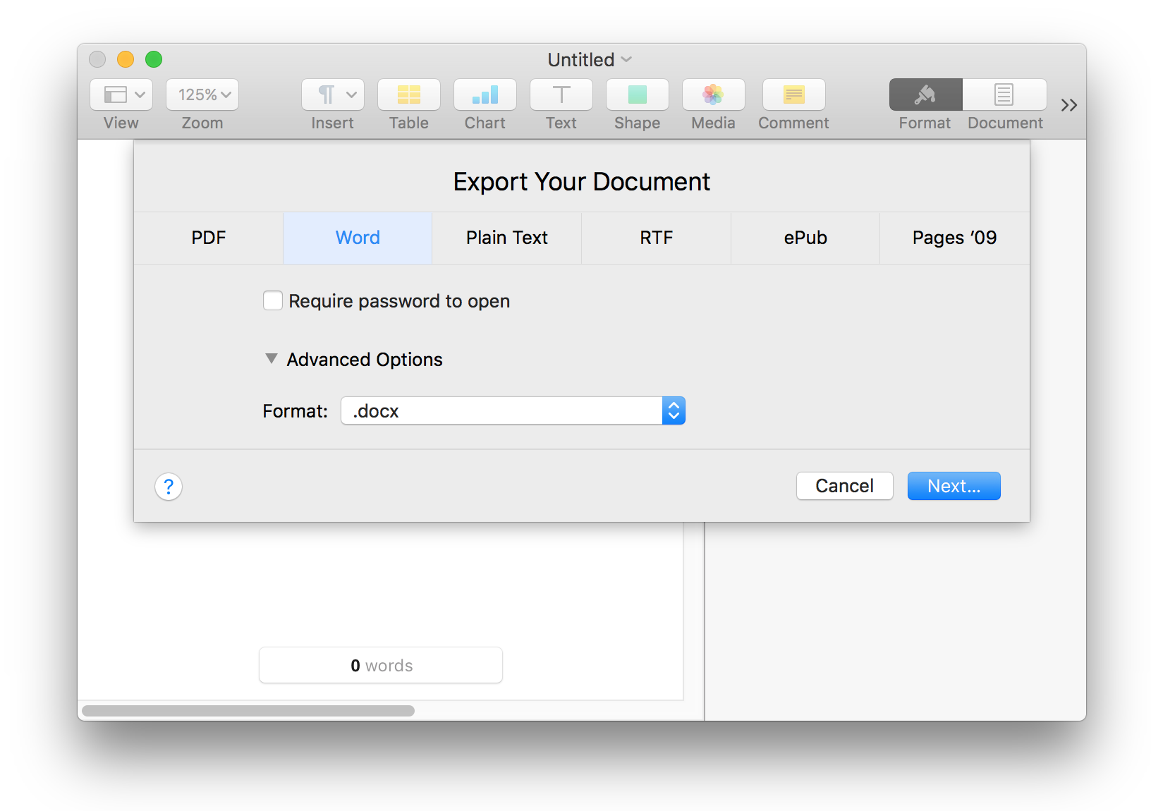 is there a way to do e signature on word document word 2011 for mac